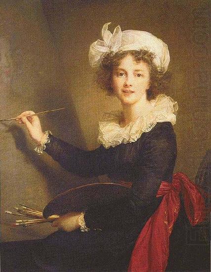 Elisabeth Louise Viegg-Le Brun Self portrait, painted at Florence, china oil painting image